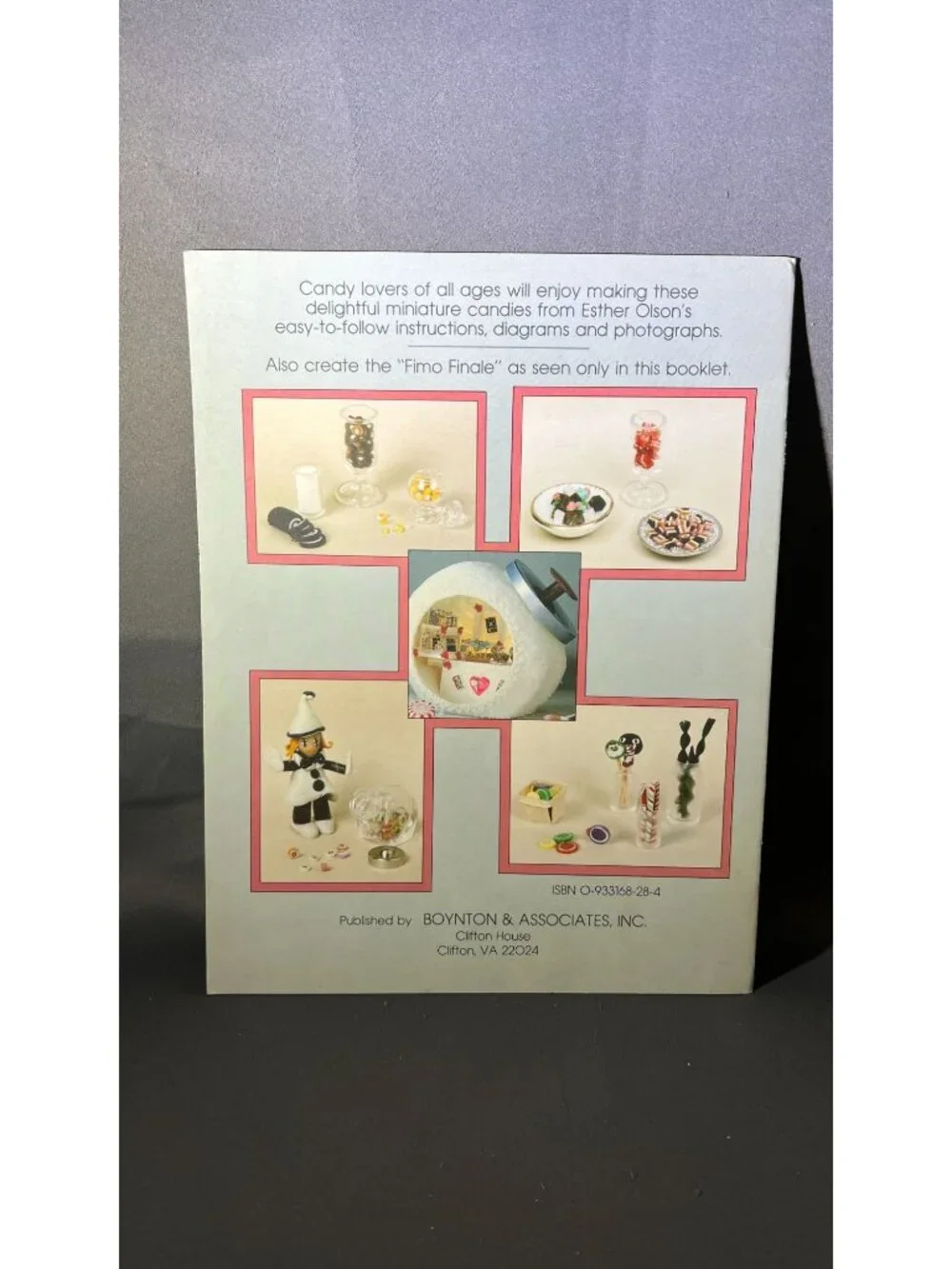 Fimo Sweets Craft Guide By Esther Olson 1983